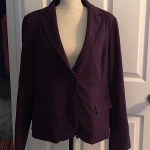Wine Colored Blazer